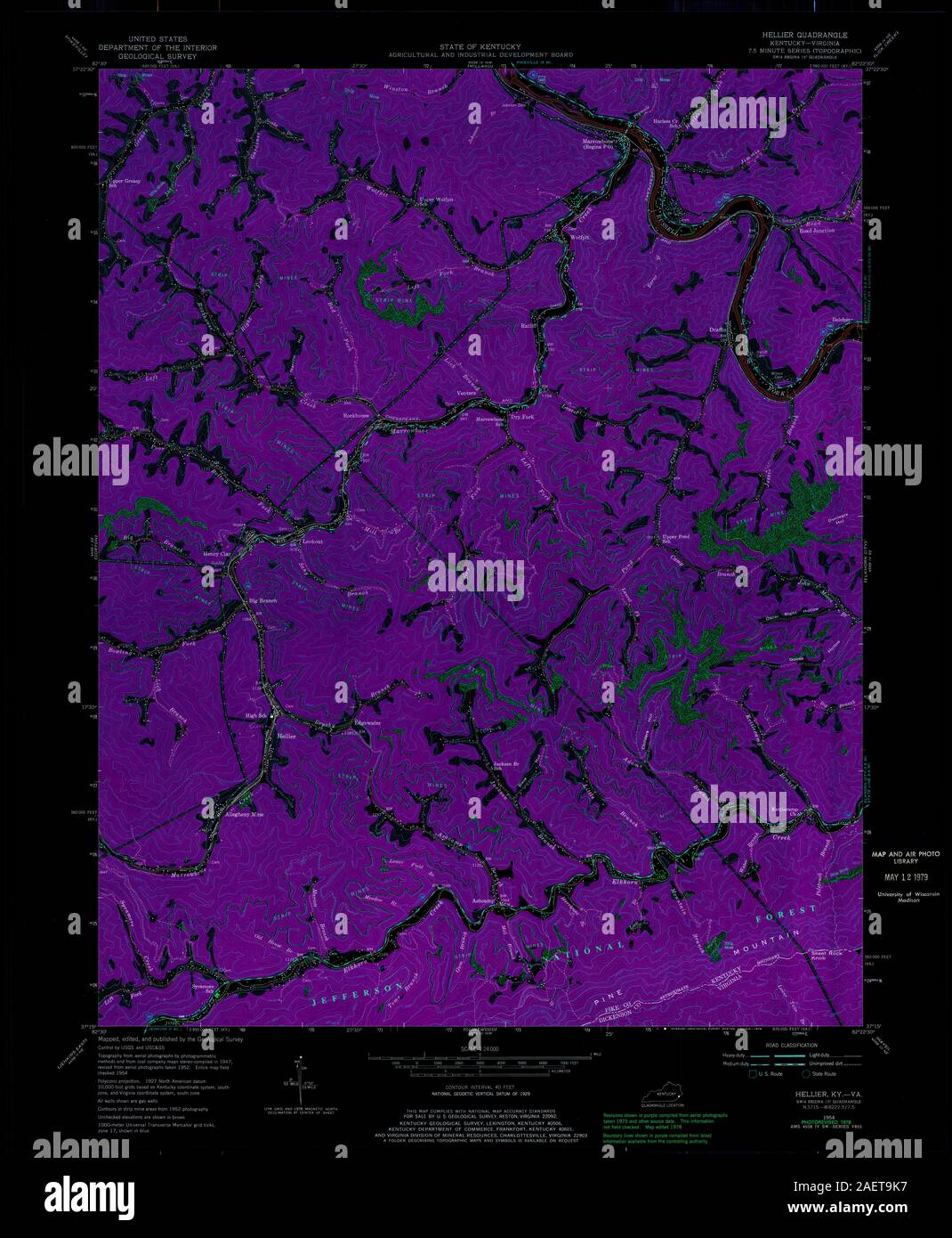 KY Hellier 708866 1954 24000 Inverted Stock Photo Alamy