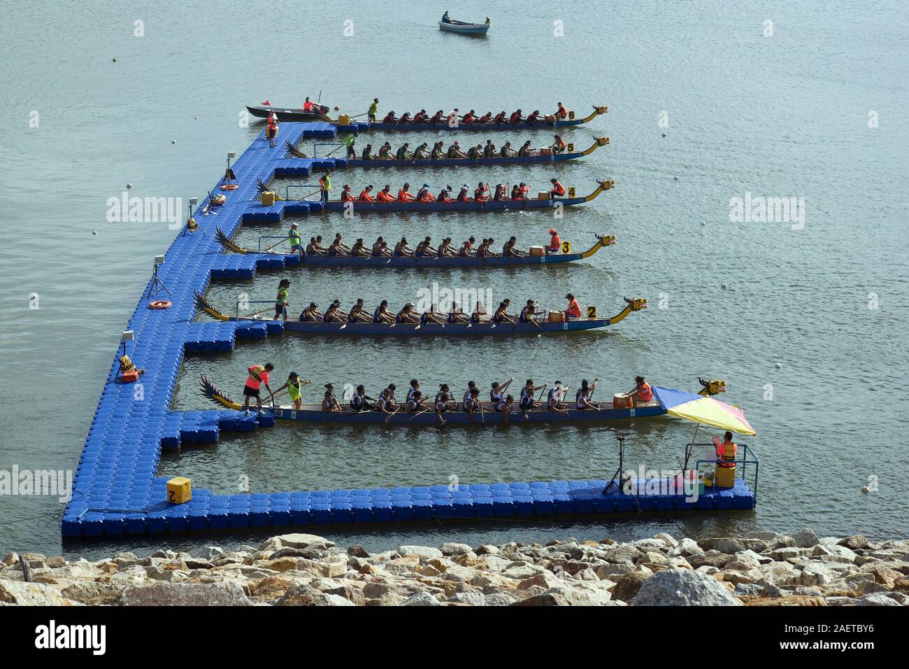 Penang International Dragon Boat Festival, Teluk Bahang Dam, Penang