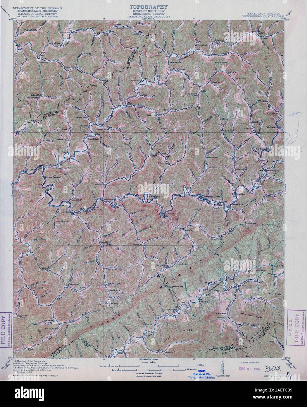 Whitesburg map hires stock photography and images Alamy