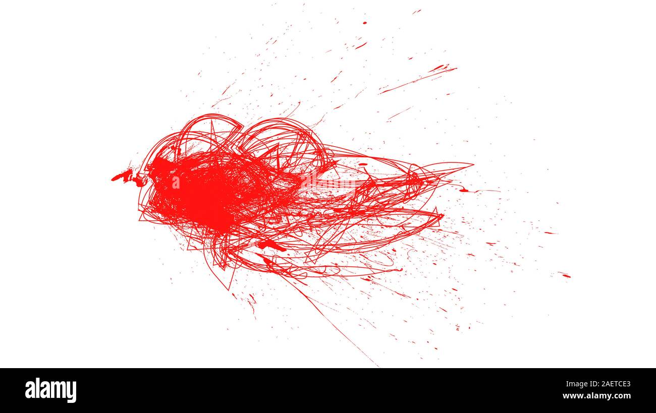 Abstract red paint splatter background Stock Photo - Alamy