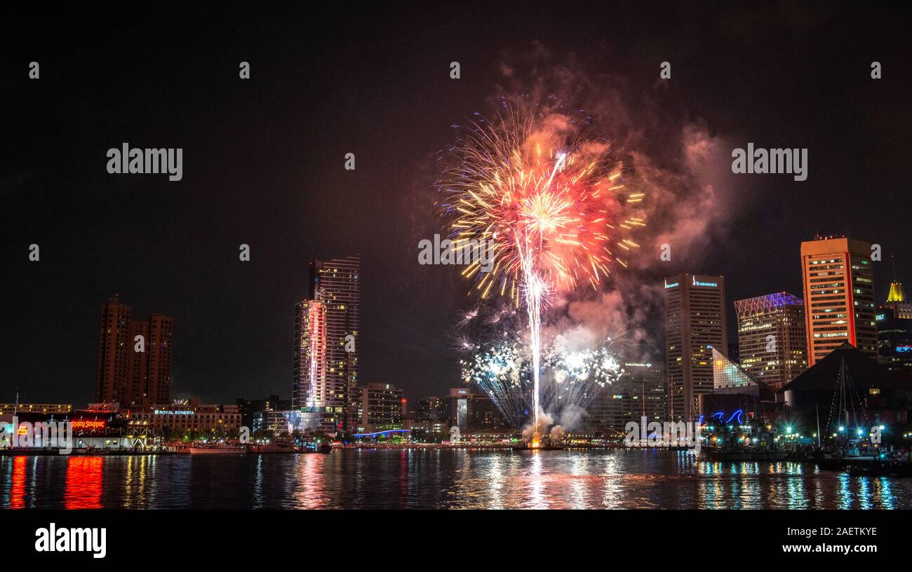 4th of july baltimore harbor