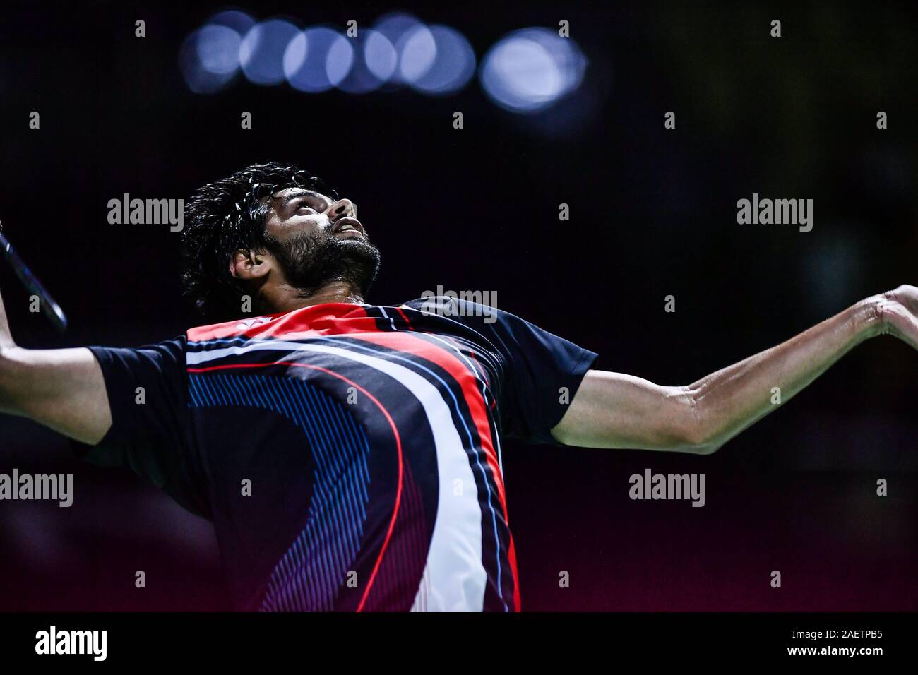 Sai Praneeth Bhamidipati of India competes against Anders Antonsen of  Denmark at the eighth finals of women's single of Fuzhou China Open 2019,  in Fuz Stock Photo - Alamy