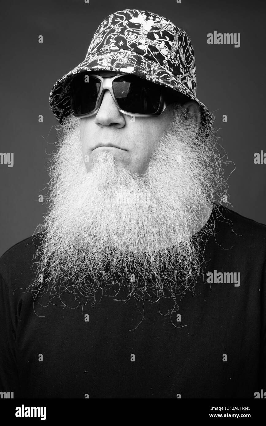 Long white beard hi-res stock photography and images - Alamy