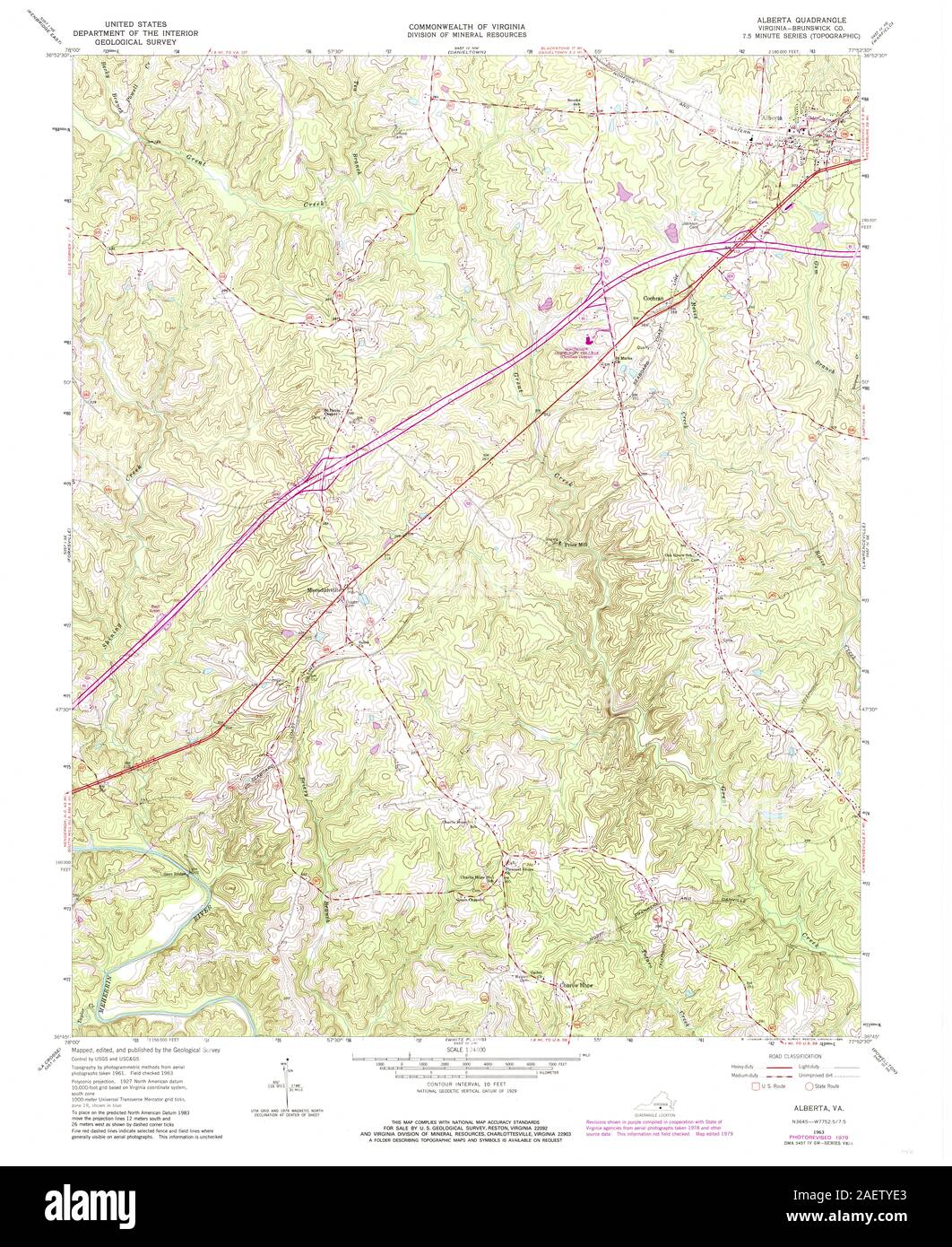 VA Alberta 183883 1963 24000 Stock Photo Alamy
