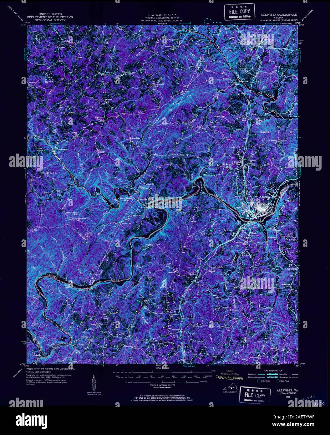 Altavista map hires stock photography and images Alamy