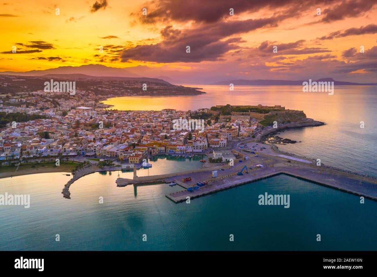 Crete Rethimno Fortezza citadel hi-res stock photography and images - Alamy