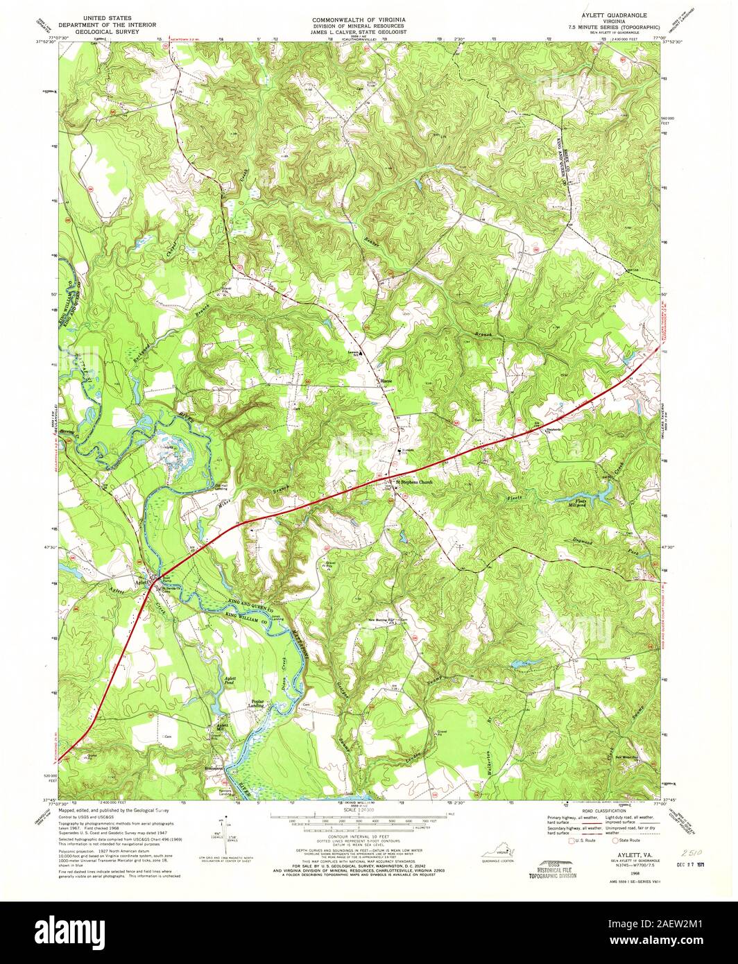 VA Aylett 183999 1968 24000 Stock Photo Alamy