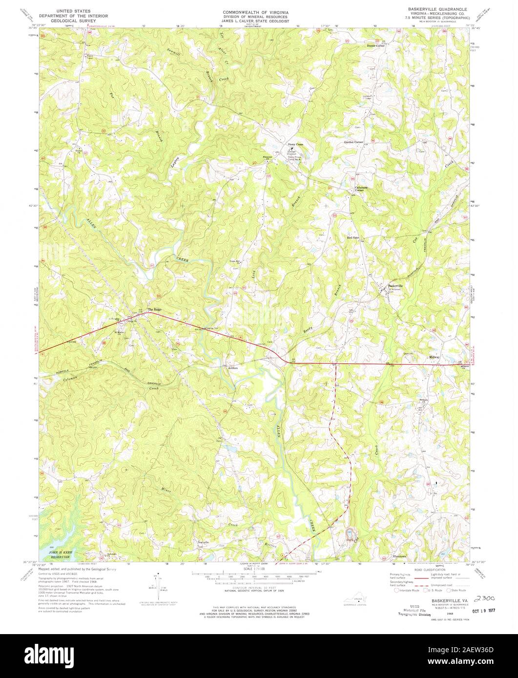 VA Baskerville 184021 1968 24000 Stock Photo Alamy