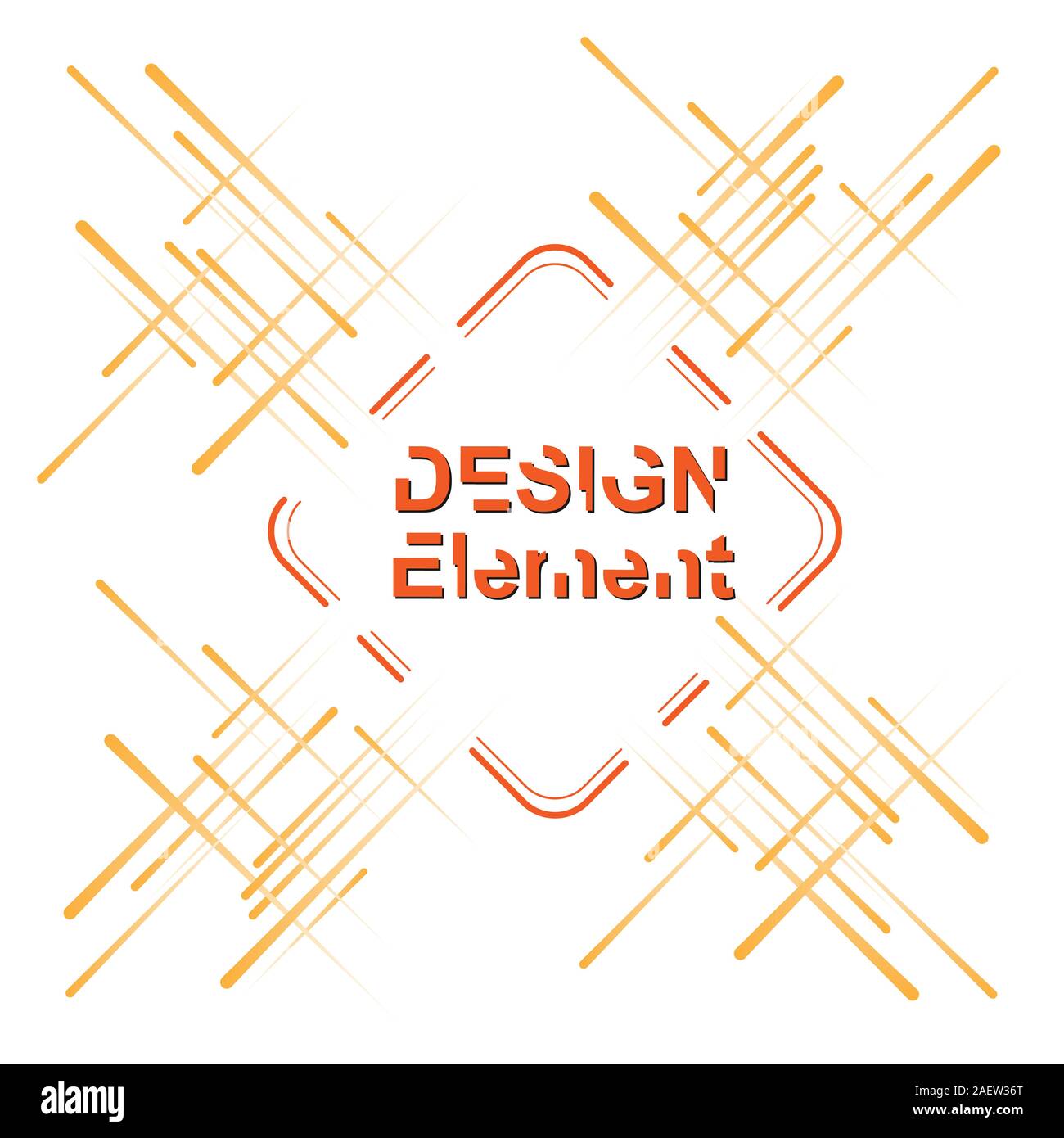 Abstract editable background with square and diagonal intersecting rays ...