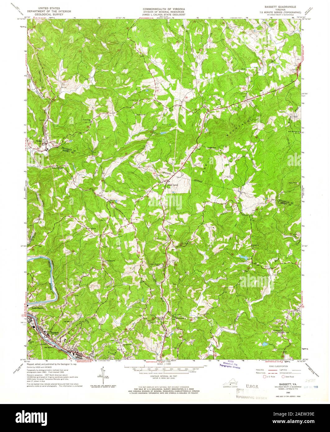 Bassett map Cut Out Stock Images & Pictures Alamy