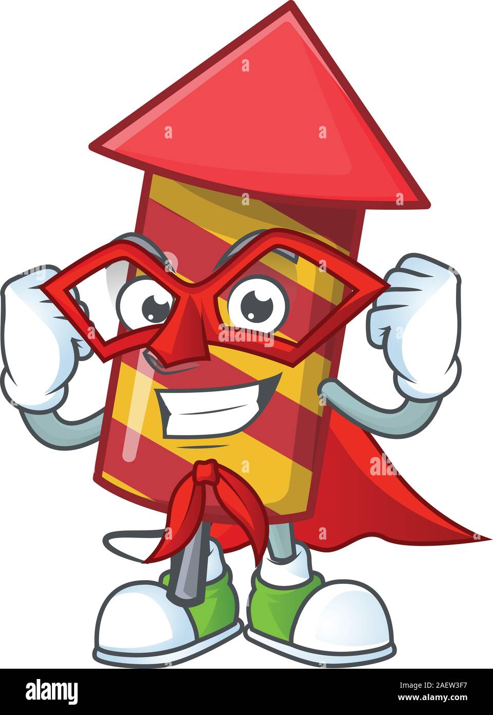 A cartoon of red stripes fireworks rocket wearing costume of Super hero Stock Vector Image & Art - Alamy A cartoon of red stripes fireworks rocket wearing costume of Super hero Stock Vector Image & Art - Alamy