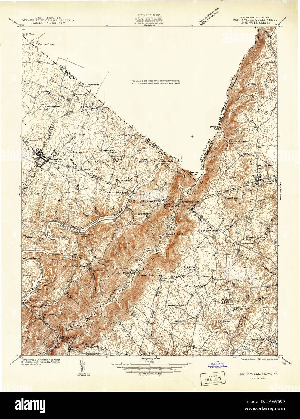 VA Berryville 188859 1939 48000 Stock Photo Alamy