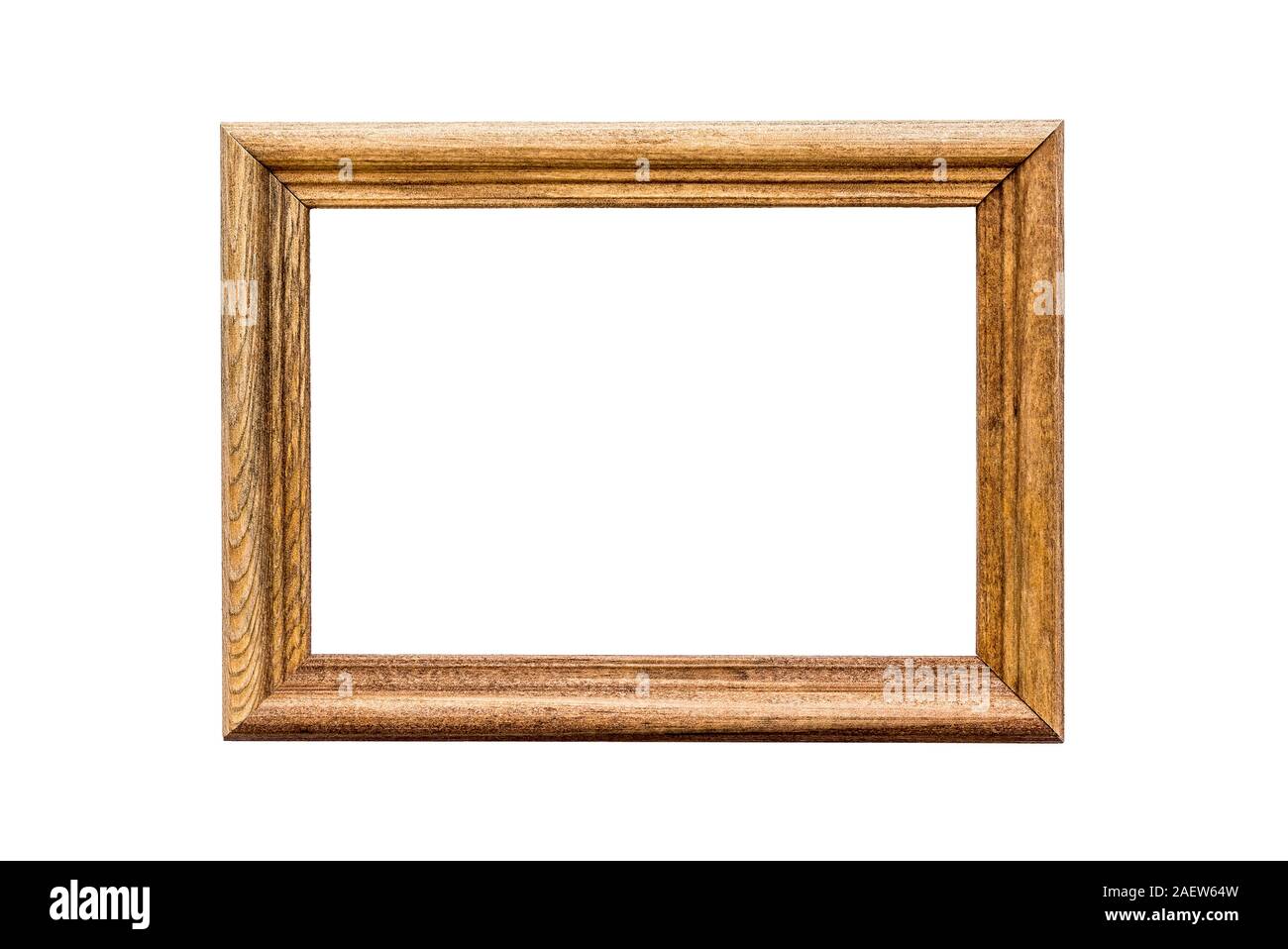 Gold frame border simple Cut Out Stock Images & Pictures - Alamy