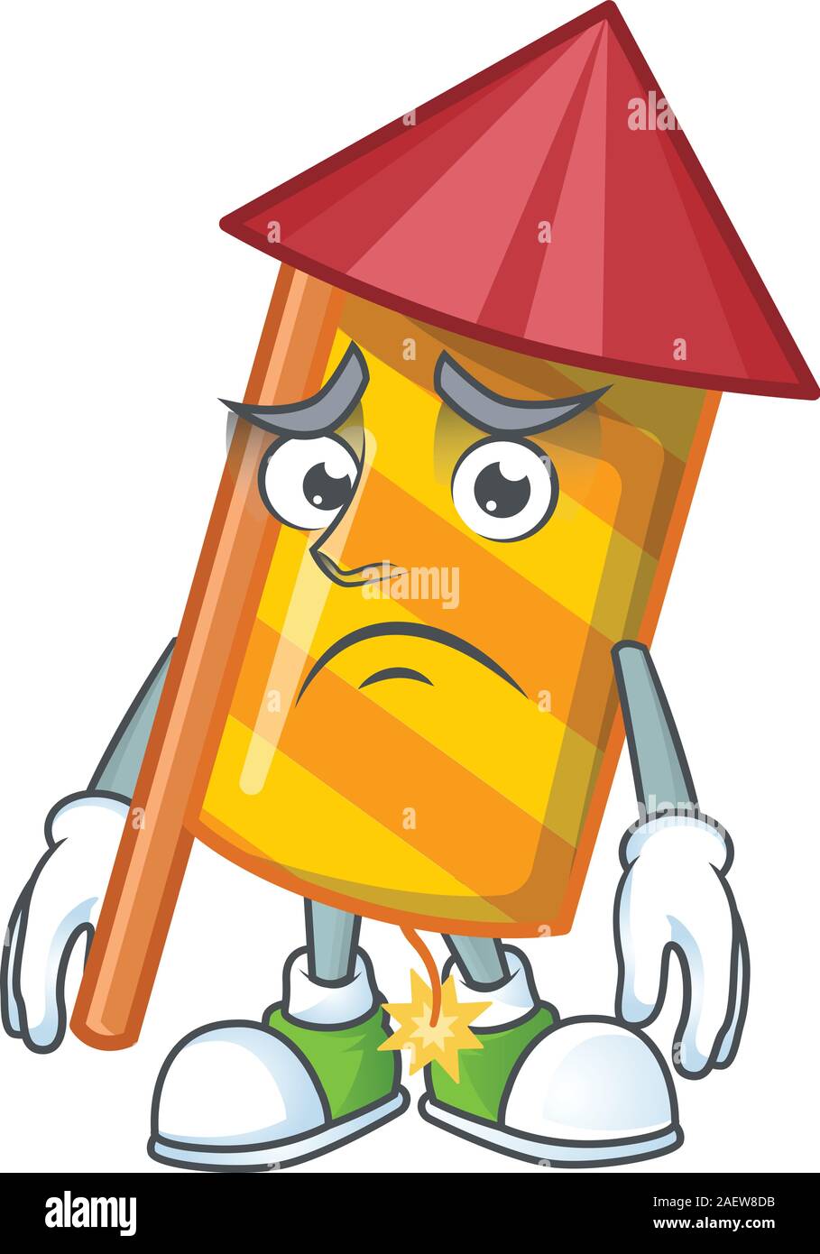 Yellow stripes fireworks rocket Cartoon character showing afraid look face Stock Vector Image & Art - Alamy Yellow stripes fireworks rocket Cartoon character showing afraid look face Stock Vector Image & Art - Alamy