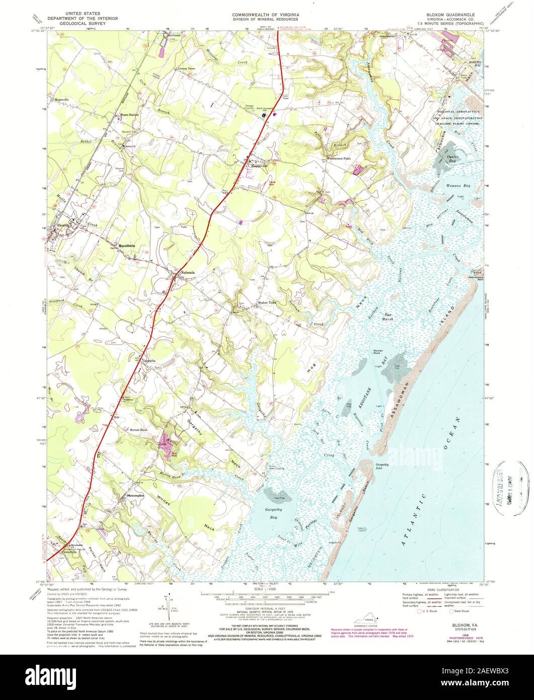 VA Bloxom 184161 1968 24000 Stock Photo Alamy