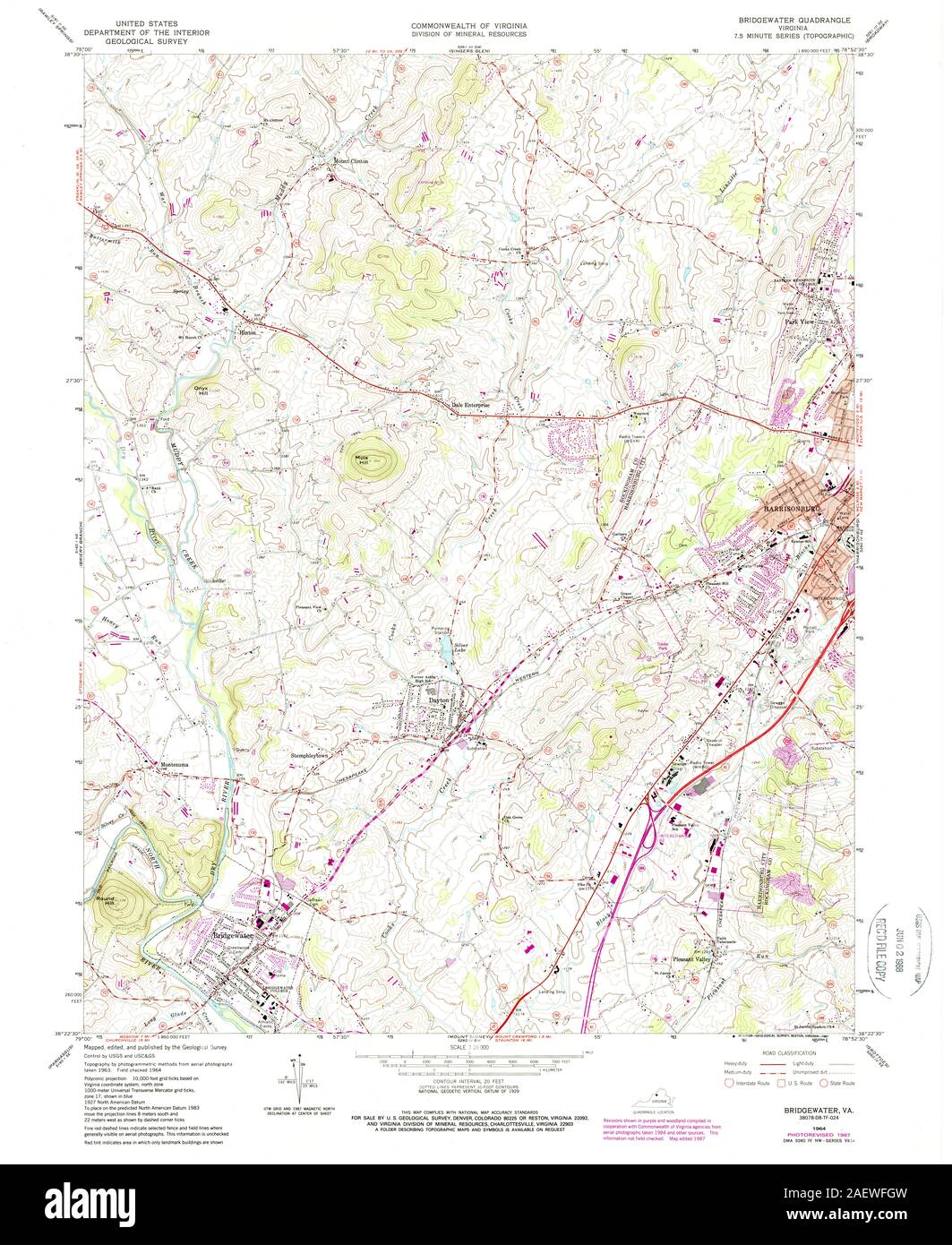 Map of bridgewater Cut Out Stock Images & Pictures Alamy