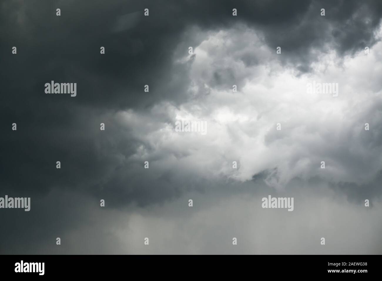 Mild dark cloudy sky thunderstorm time grey color Stock Photo - Alamy