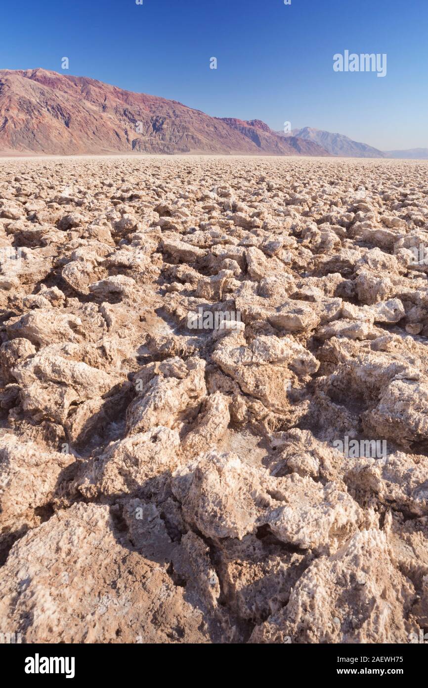 The Devil's Golf Course in Death Valley National Park, California, USA. Stock Photo