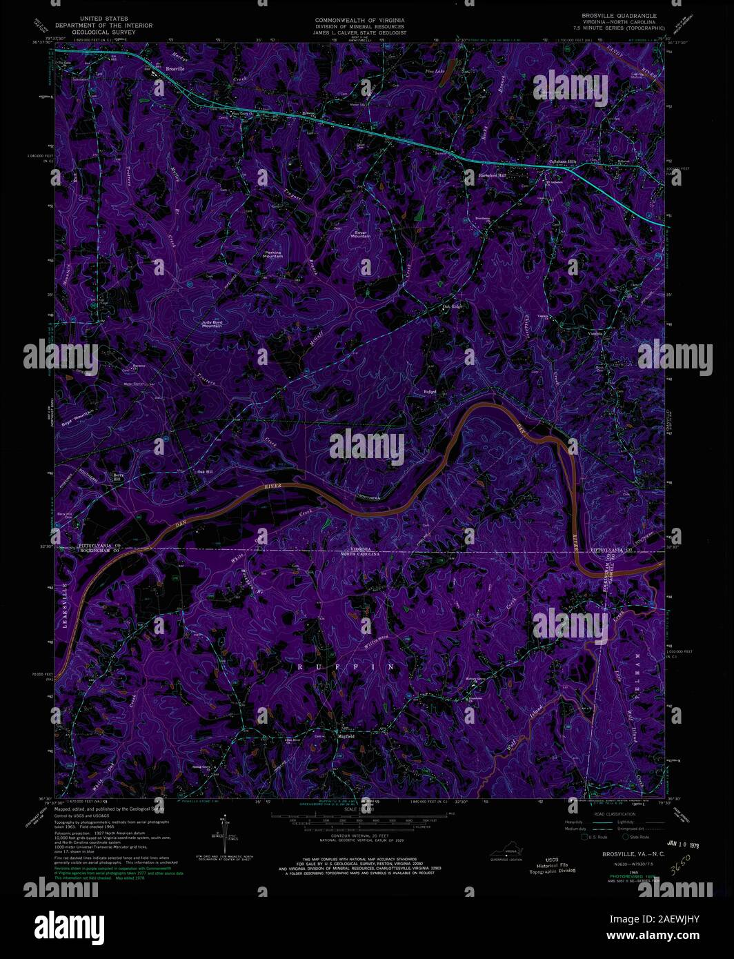 VA Brosville 184269 1965 24000 Inverted Stock Photo Alamy