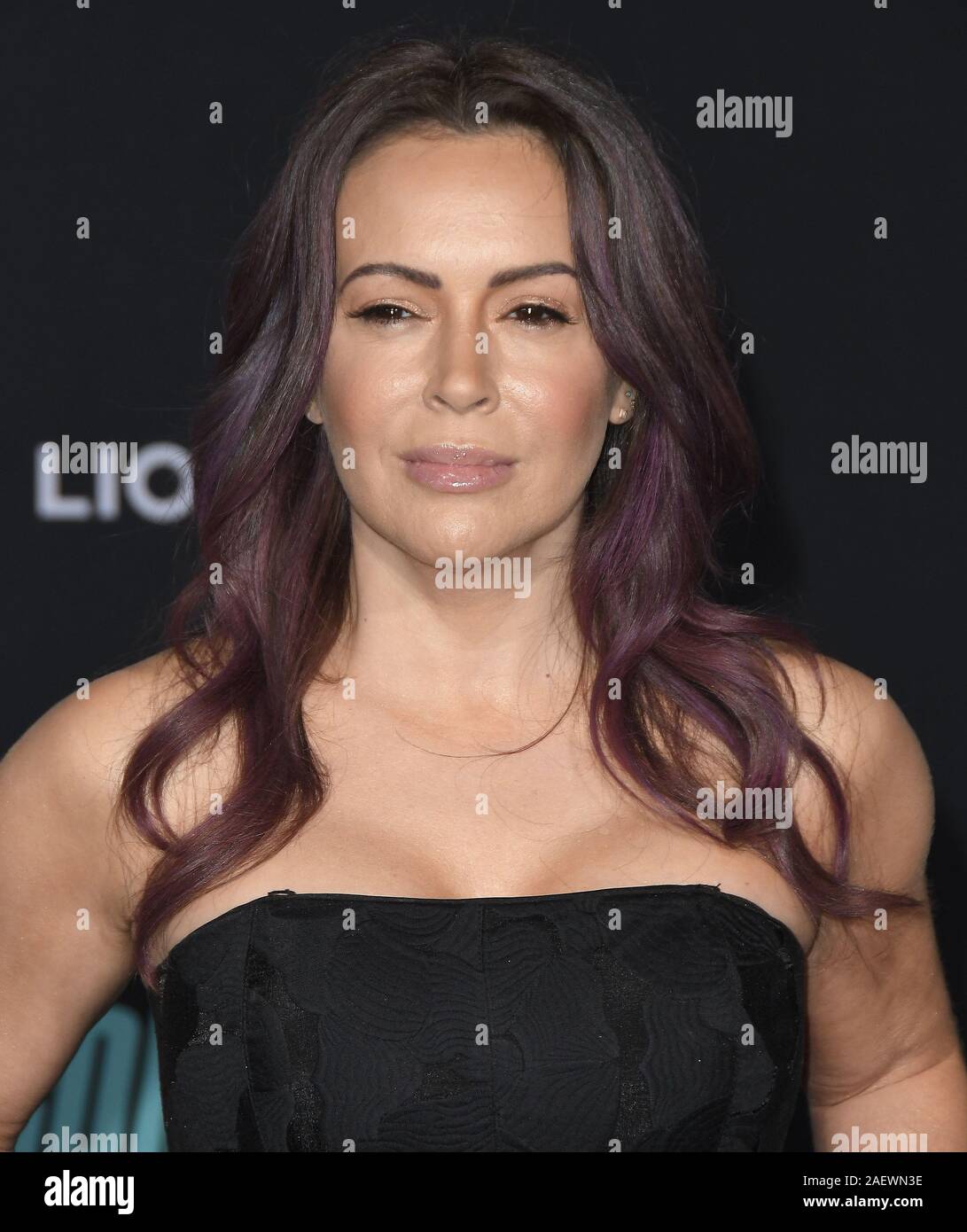 Alyssa Milano during the Los Angeles premiere of 'New Years Eve' in  California Stock Photo - Alamy