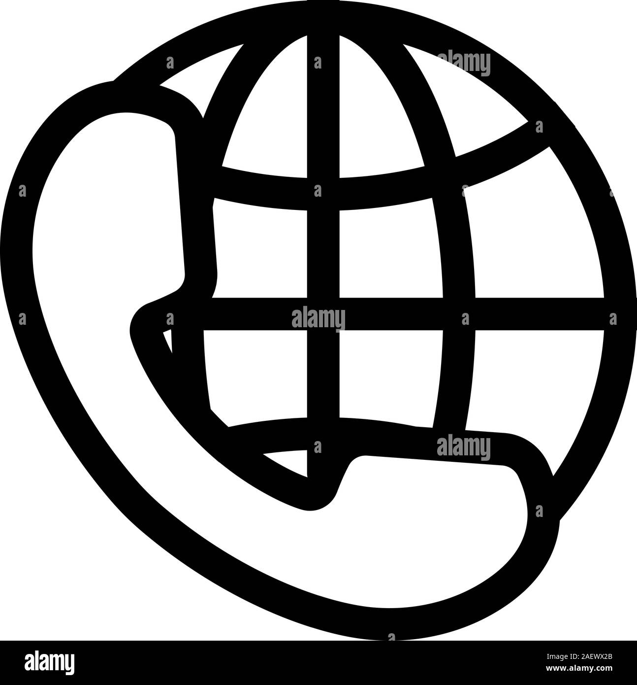 Single number icon vector. Isolated contour symbol illustration Stock ...