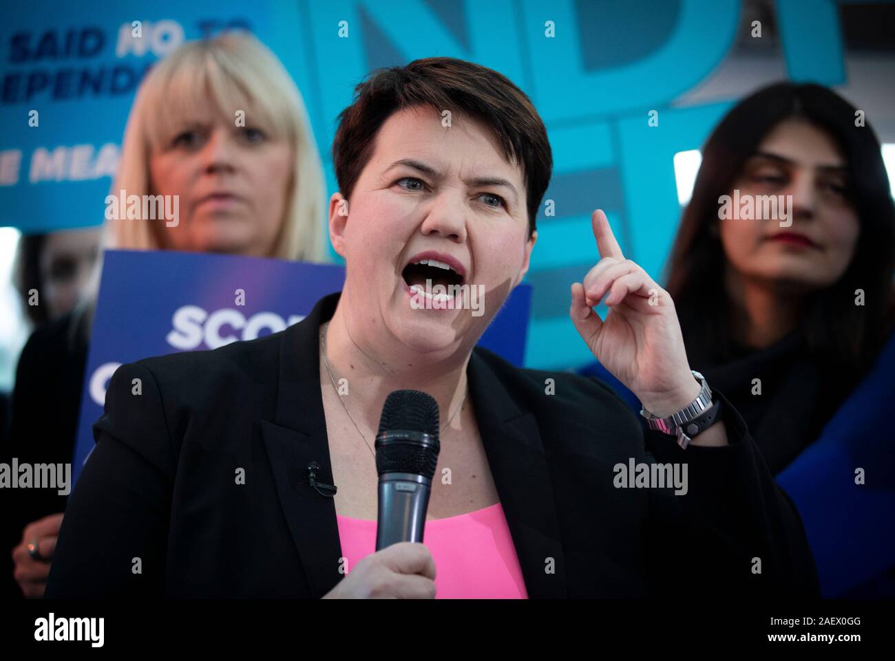 Former leader scottish conservatives ruth davidson speaks during hires