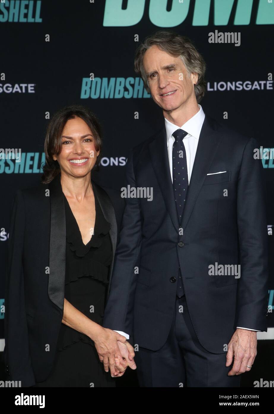 10 December 2019 - Westwood, California - Susanna Hoffs, Jay Roach