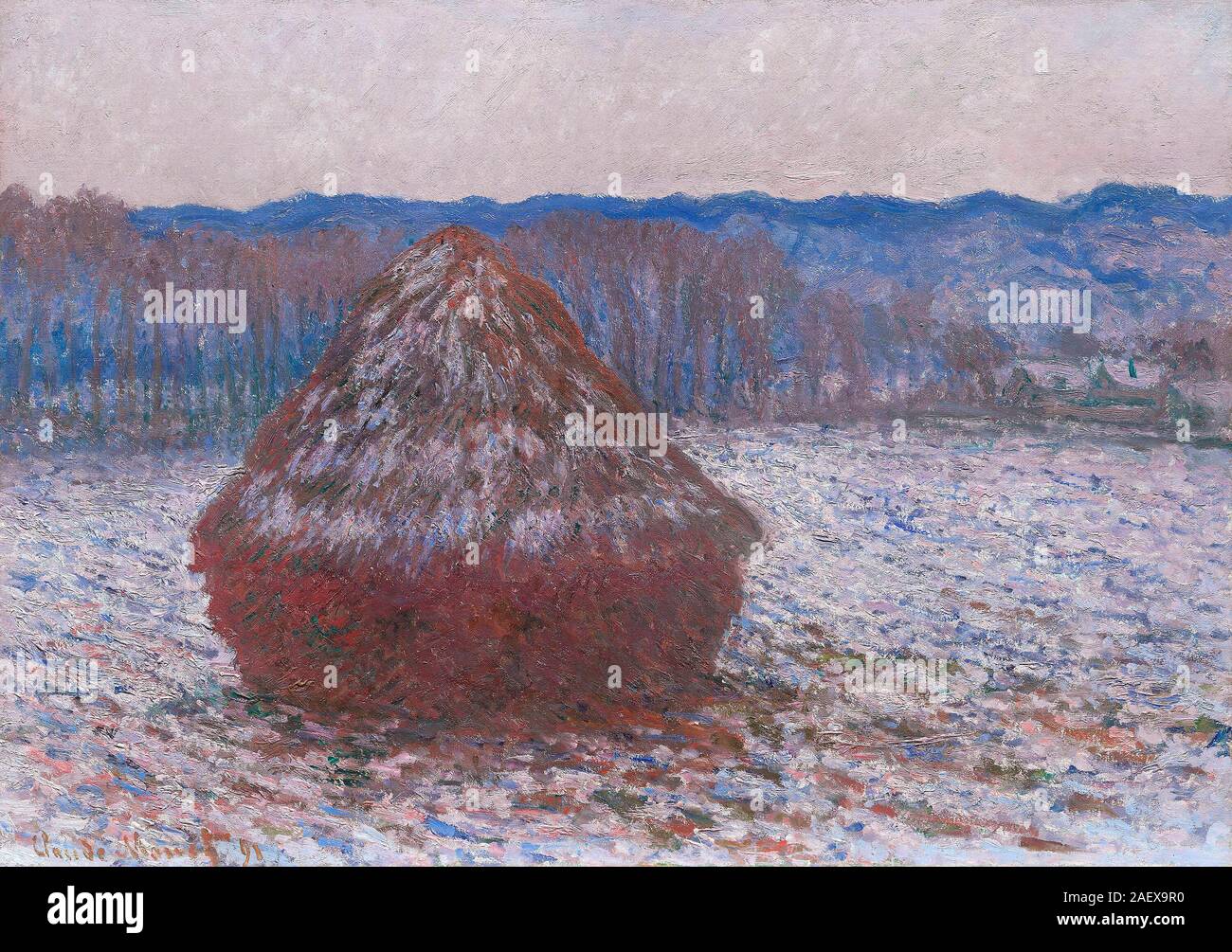 Haystacks Claude Monet High Resolution Stock Photography and Images - Alamy