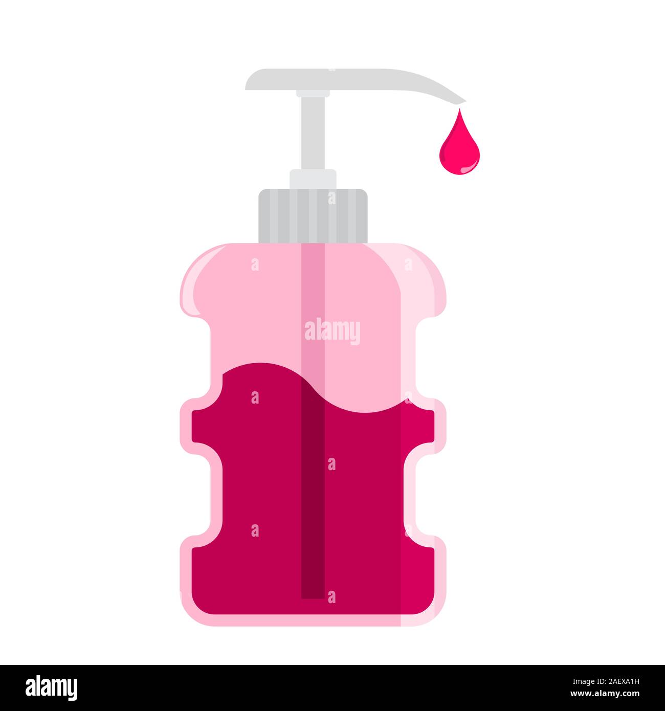 pump bottle Stock Vector