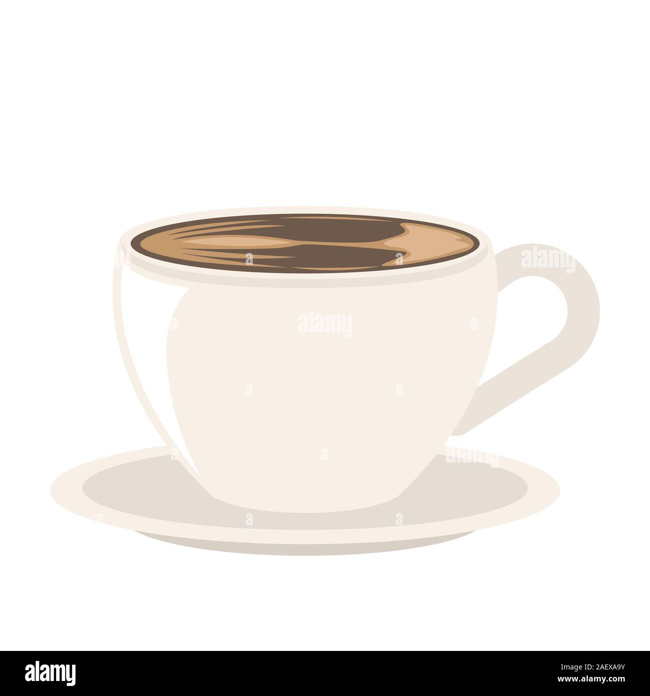 a cup of coffee Stock Vector