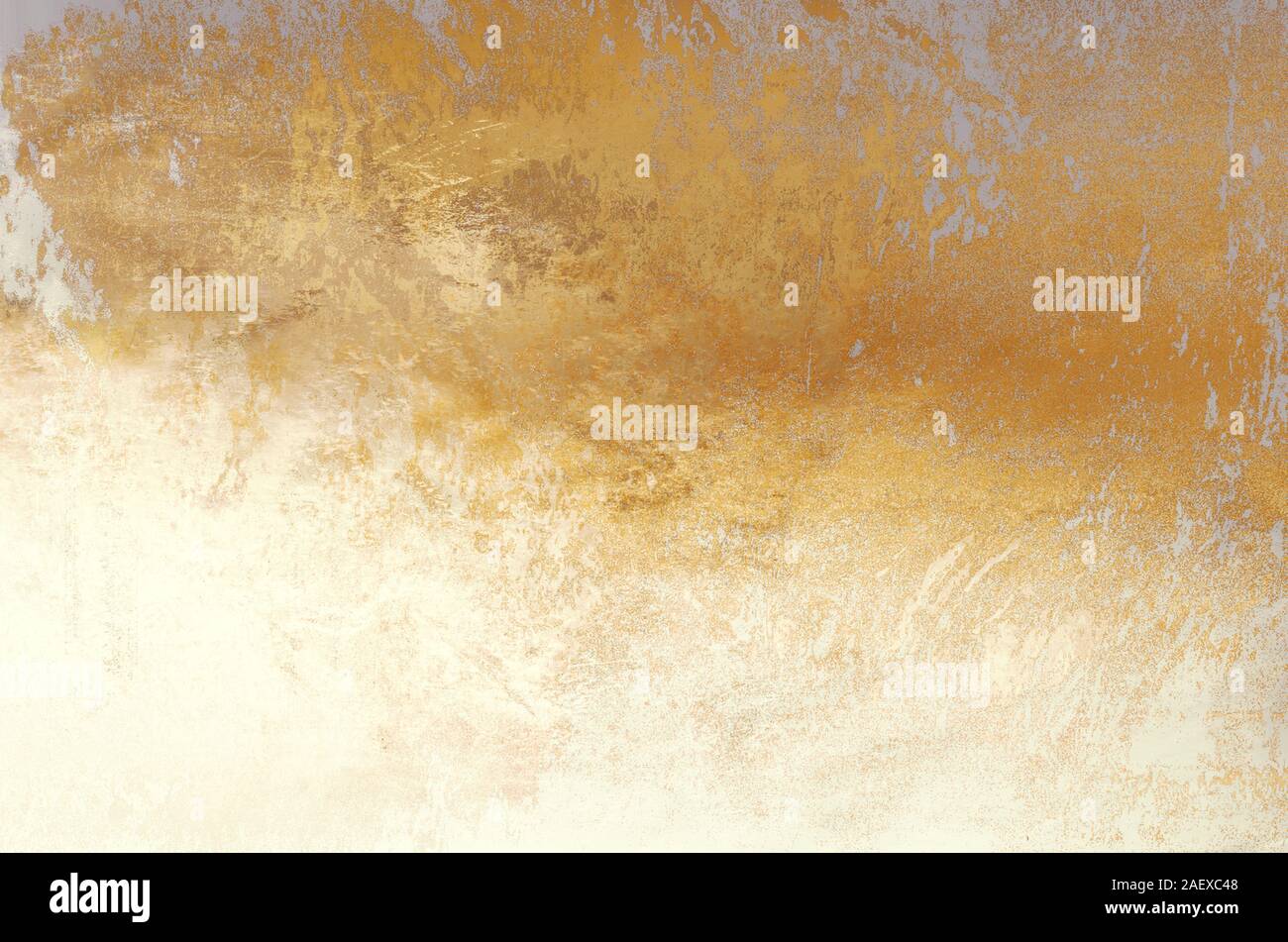 Metallic gold grunge abstract background texture. Stock Photo