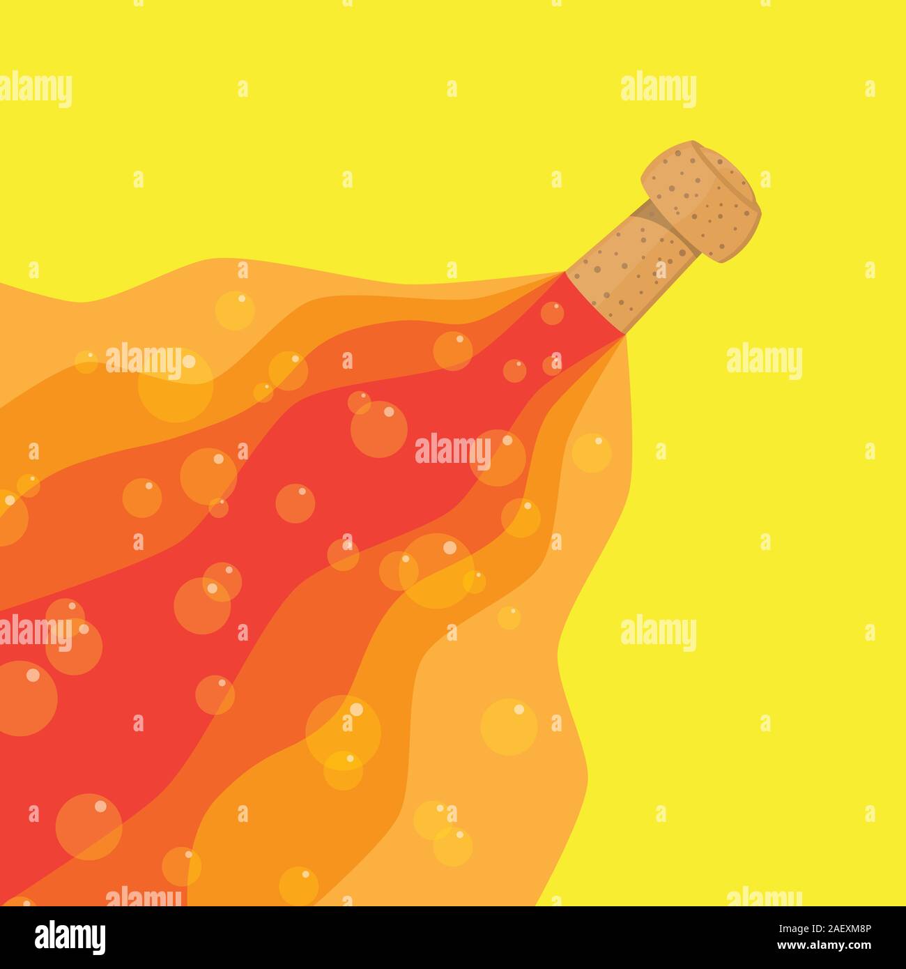 Champagne cork Stock Vector Images Alamy