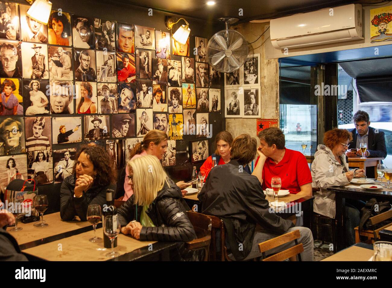 Tapas Bar 52 in Principe Real in Lisbon, Portugal Stock Photo