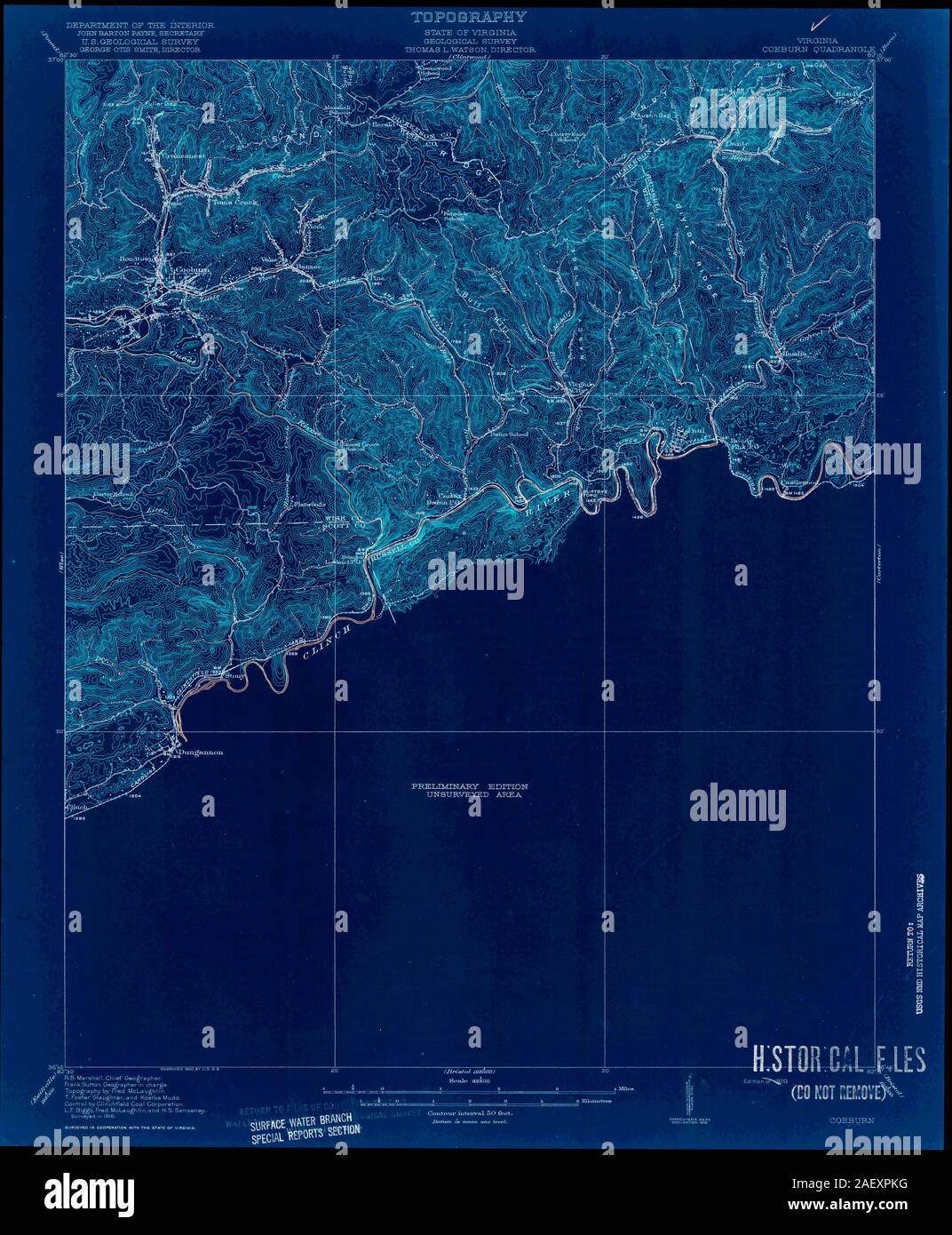 Coeburn map hires stock photography and images Alamy