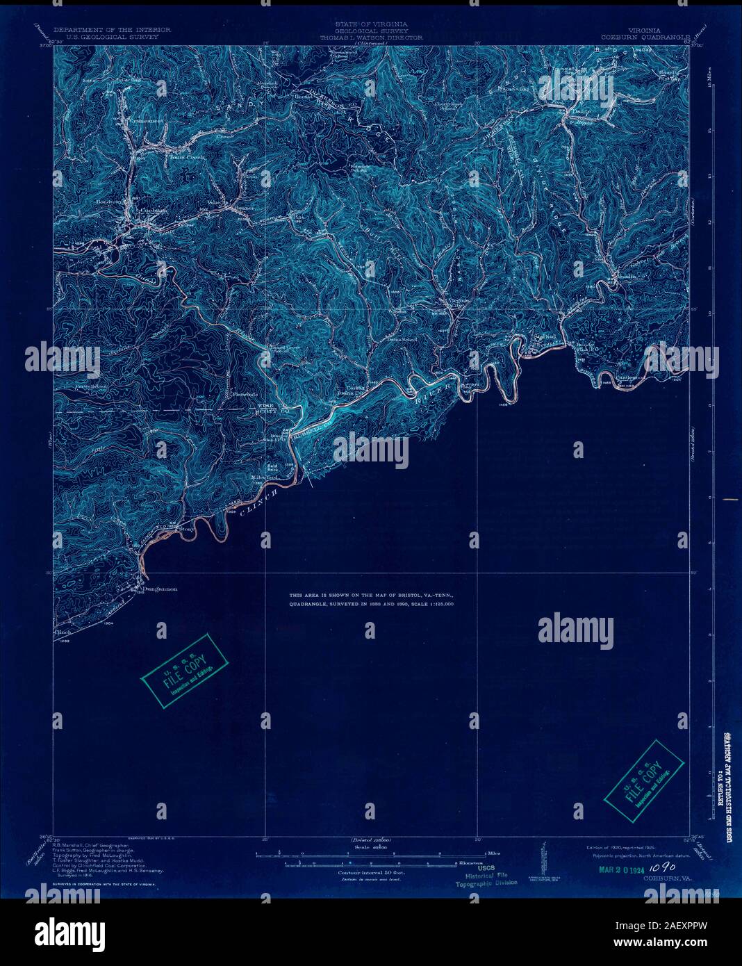 Coeburn map hires stock photography and images Alamy