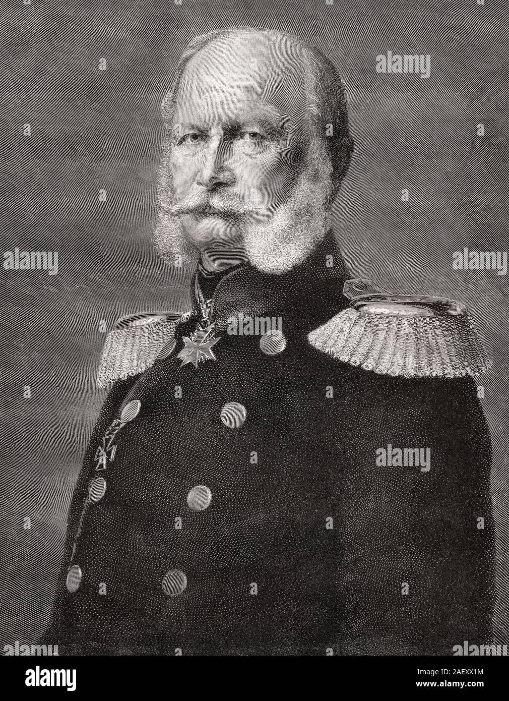 Wilhelm I or William I, 1797-1888, king of Prussia and first German emperor  Stock Photo - Alamy
