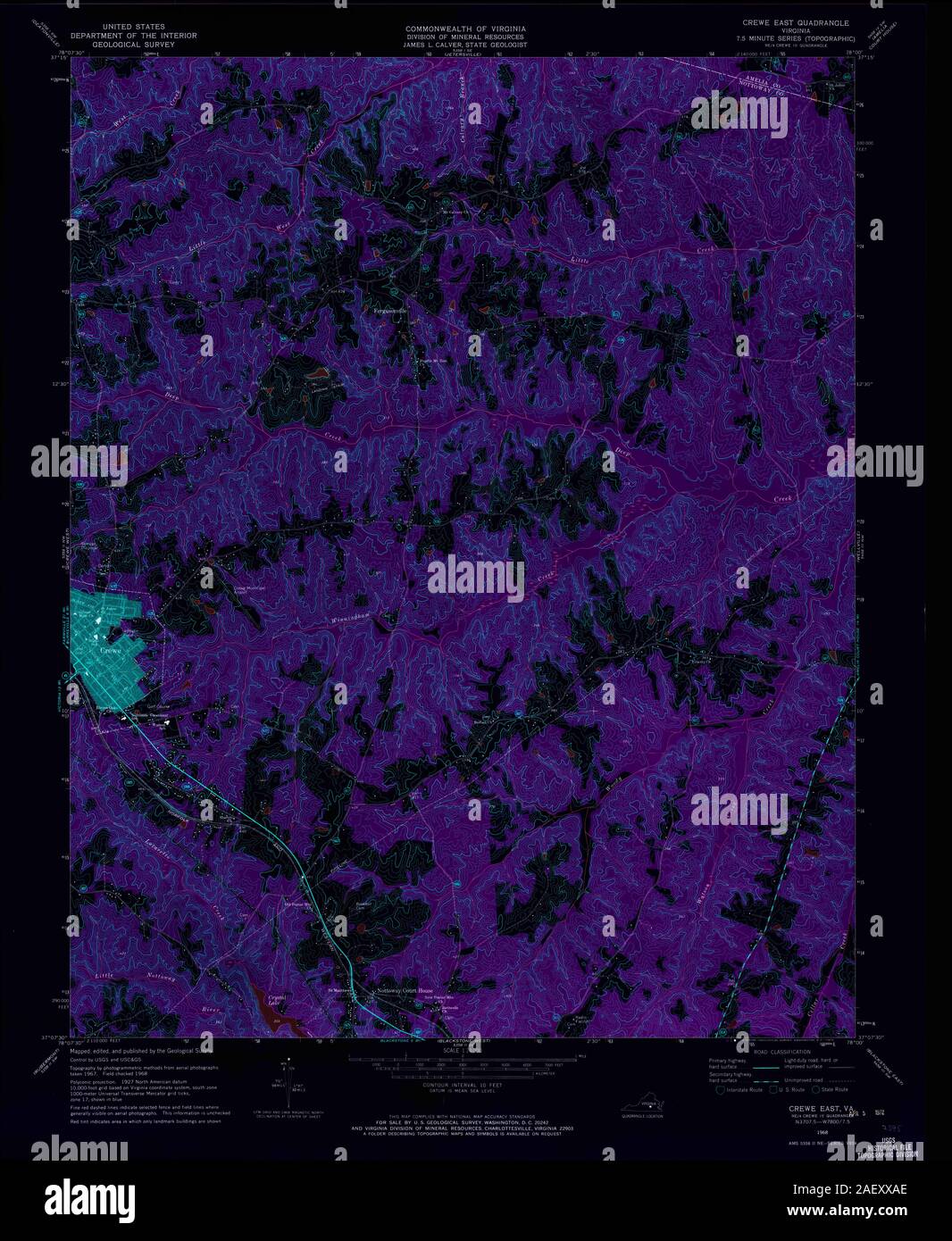 Map of crewe hires stock photography and images Alamy