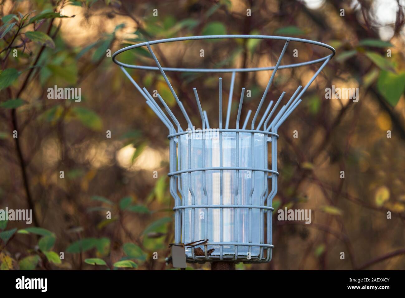 environmental protection measuring cup Stock Photo
