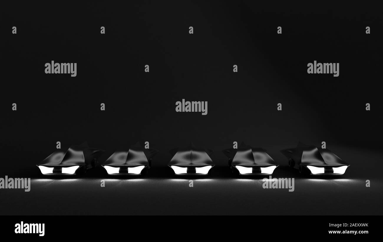 Futuristic car illustration black white hi-res stock photography and ...