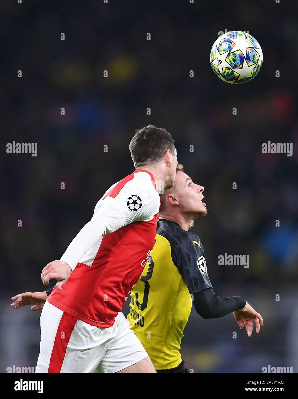 Prague, Czech Republic. 02nd Oct, 2019. SK Slavia Prague team pose prior to  the UEFA Champions League match SK Slavia Prague vs Borussia Dortmund,  second round of basic group F, on October