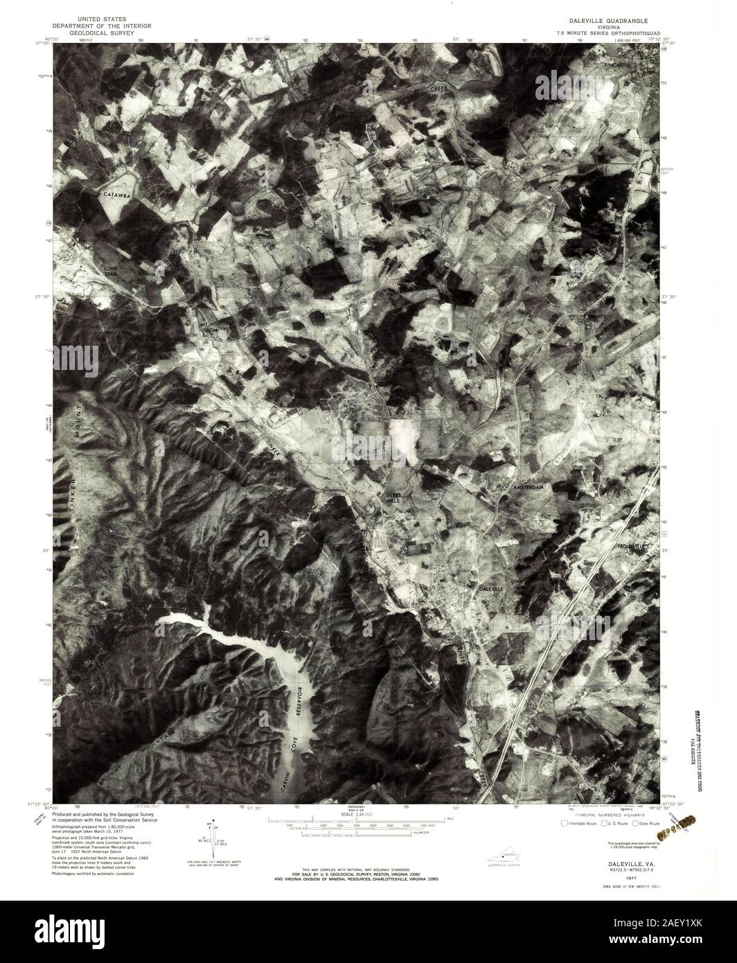 Map of daleville hires stock photography and images Alamy