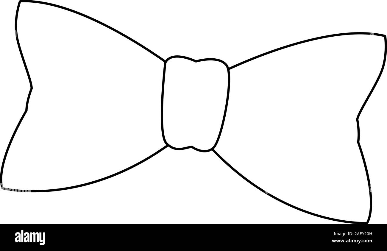 bow tie icon flat design stock vector image art alamy