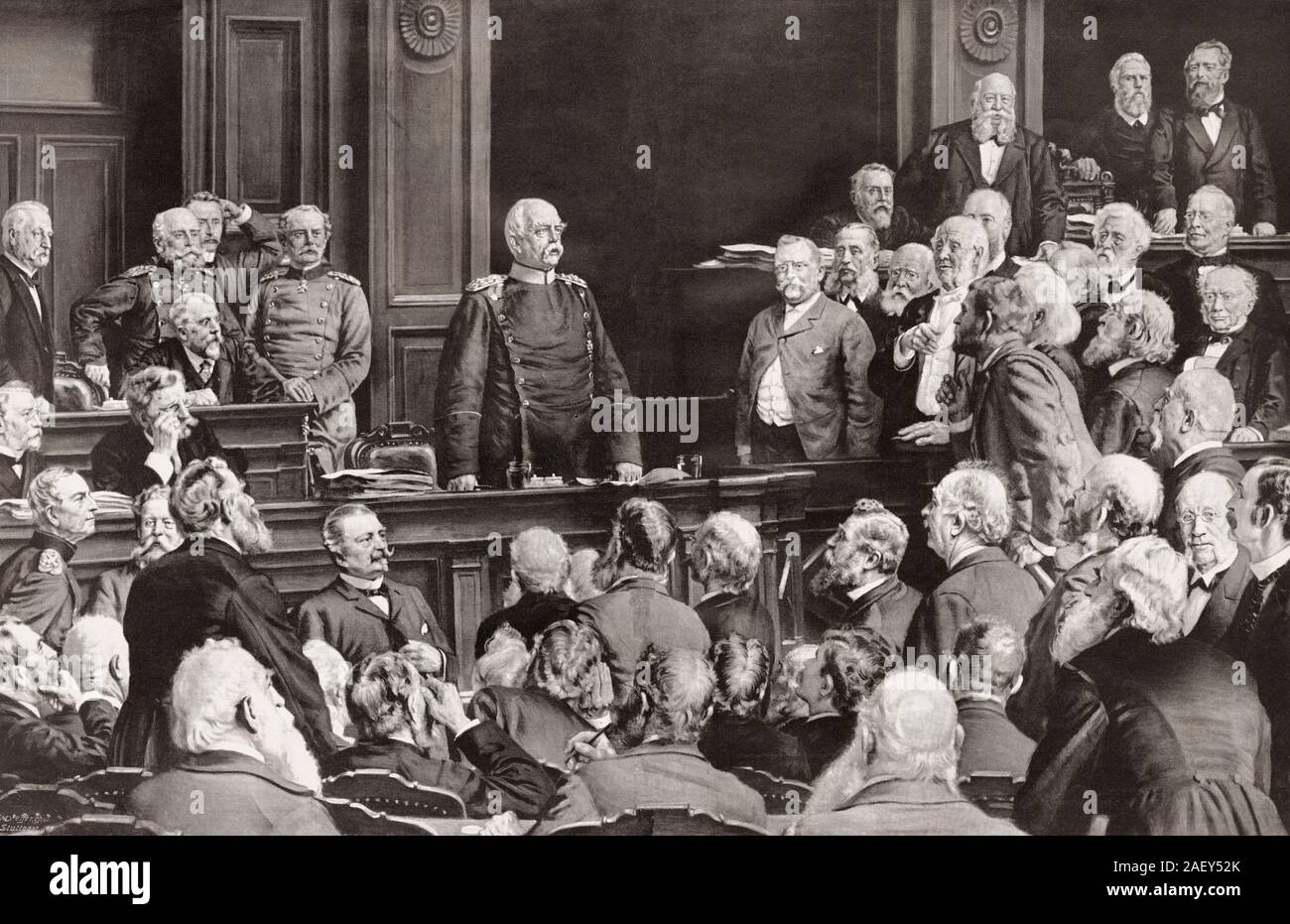 19th century german reichstag hires stock photography and images Alamy
