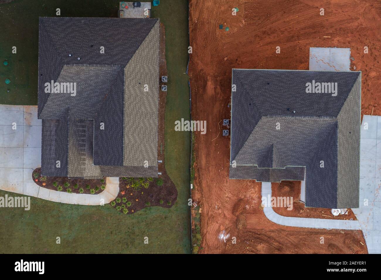 New Residential Construction, Mountain Park, Stock Photo Alamy