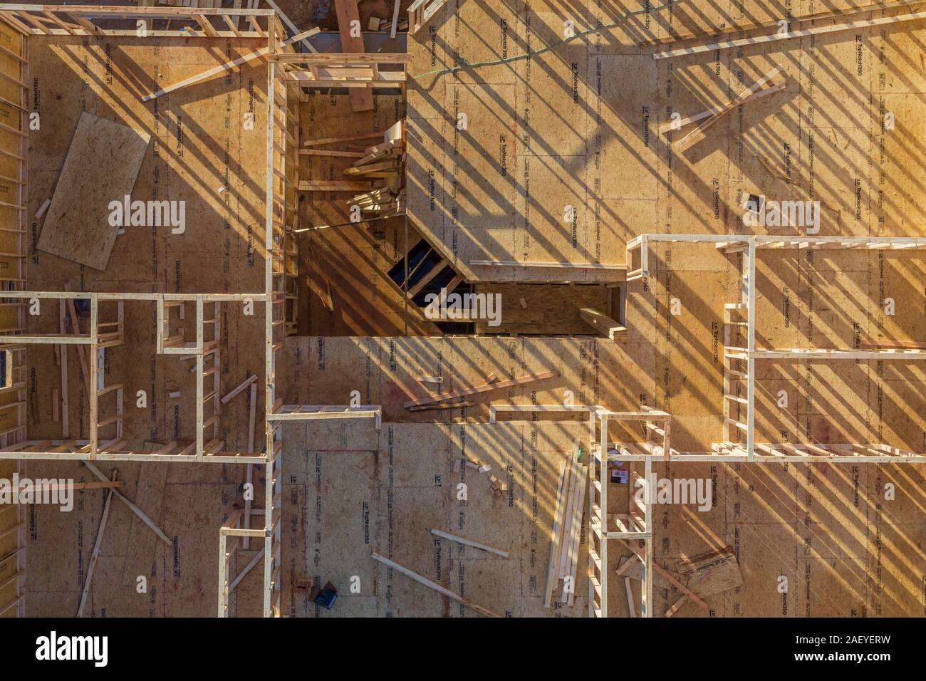 New Residential Construction, Mountain Park, Stock Photo Alamy