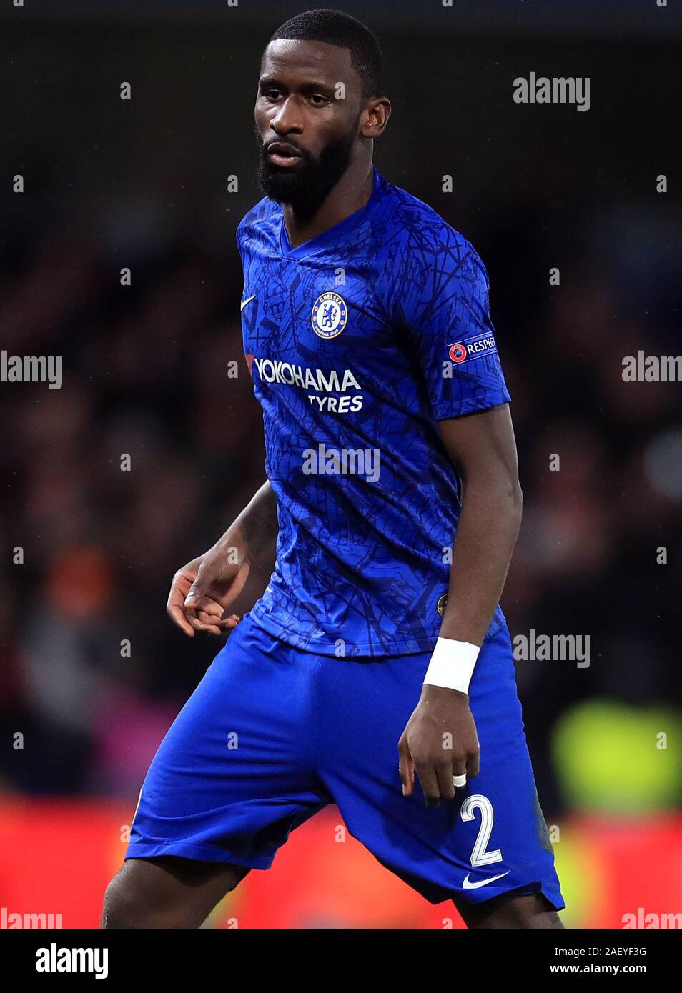 Chelsea's Antonio Rudiger during the UEFA Champions League match at ...