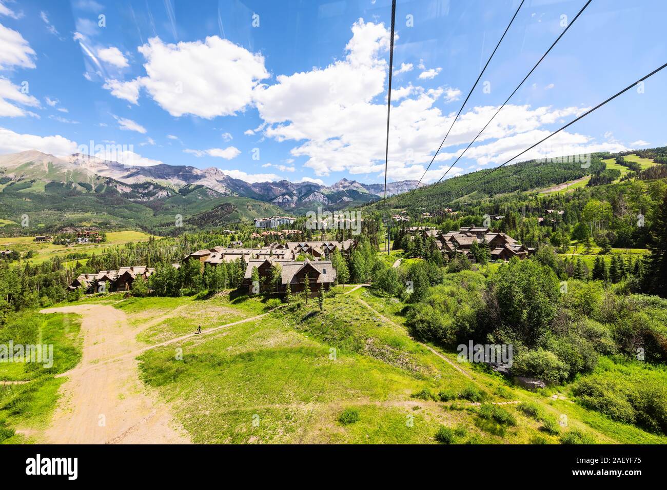 Telluride town colorado summer hires stock photography and images Alamy