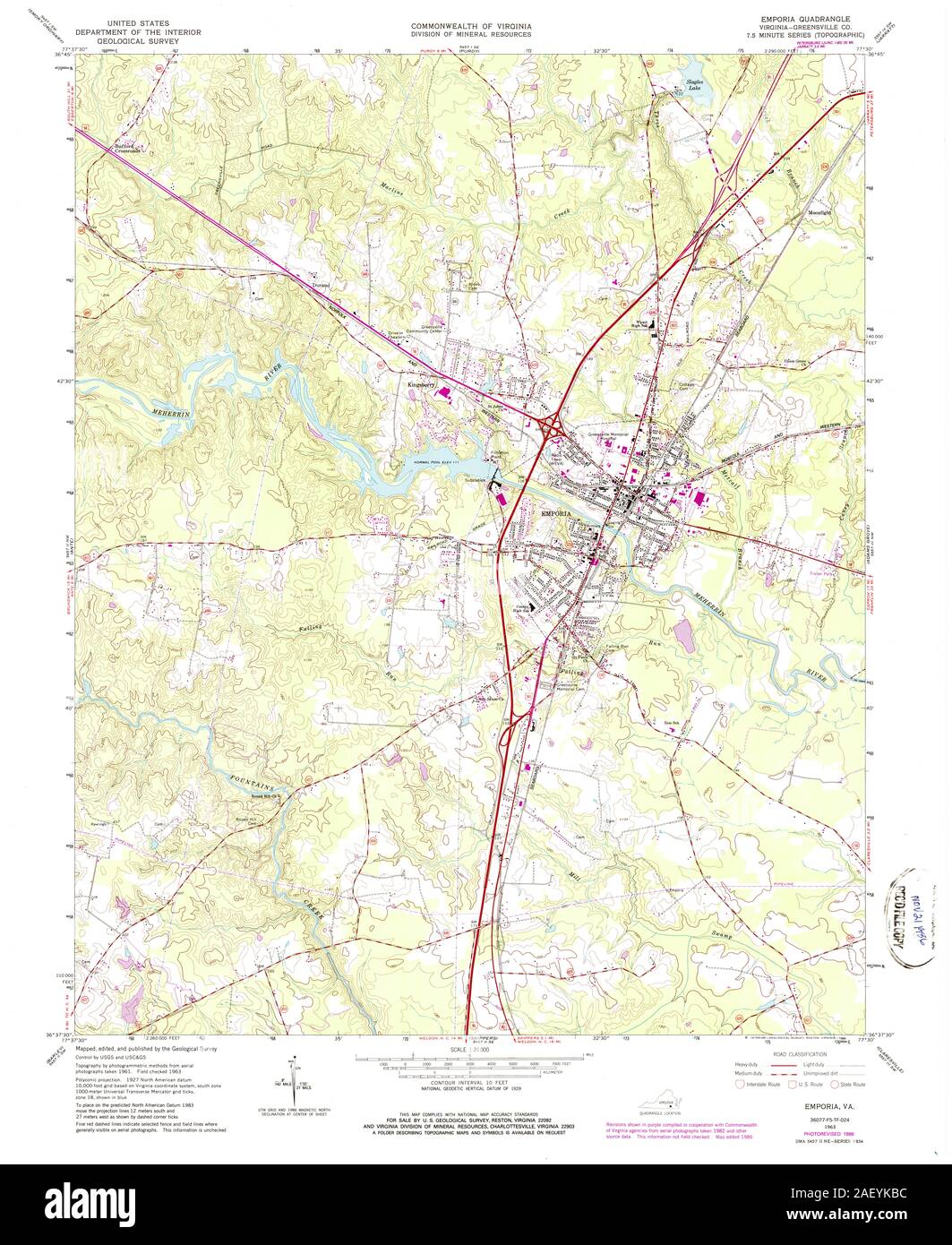 Emporia Map Cut Out Image