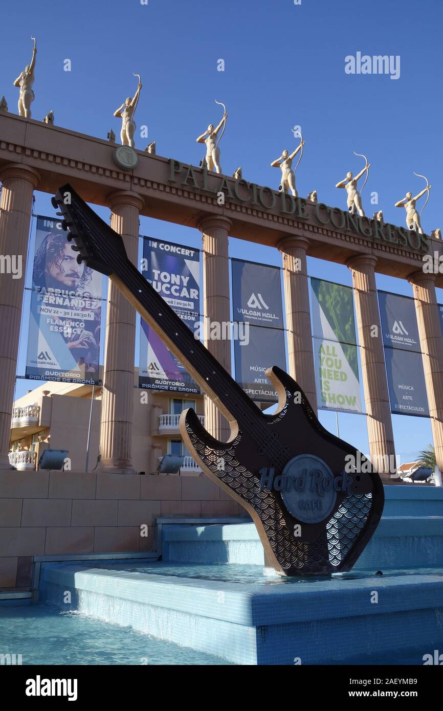 Tenerife, Hard rock cafe, playa del