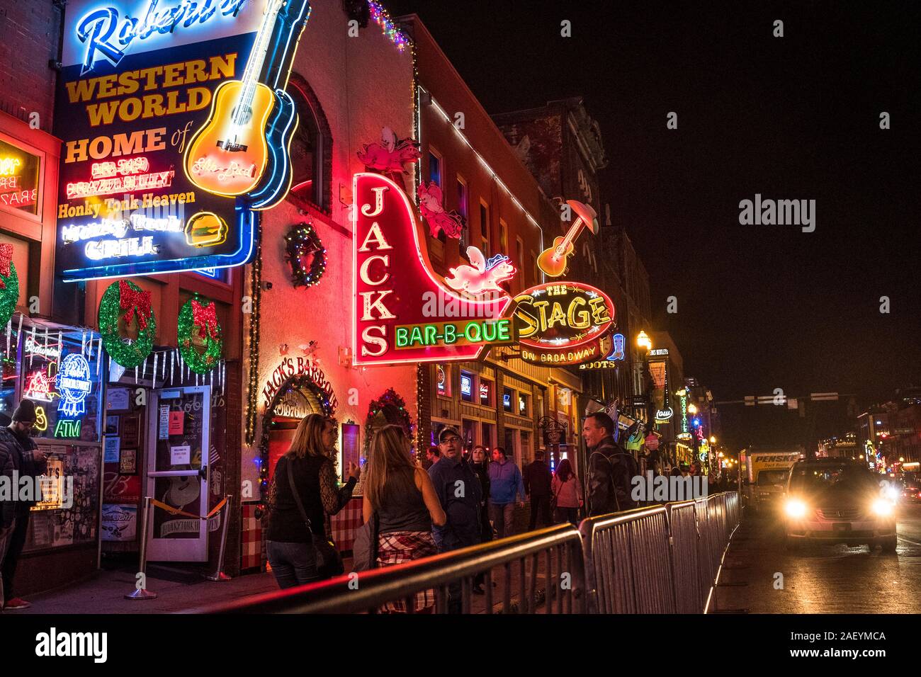 Nashville s Famous Broadway Strip Famed For All Its Live Music Venues